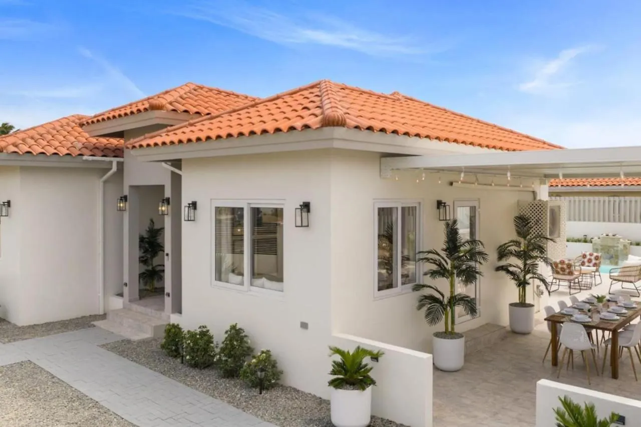 Villa 3Br Private Pool Retreat 4 Mins Drive By Bocobay Palm Beach 0*,  Aruba